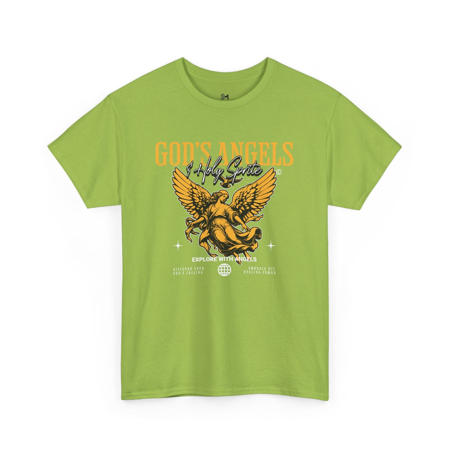 God's angels Unisex Heavy Cotton Tee - Stylemz