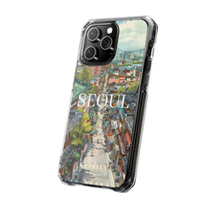 Korea -  Seoul Magnetic Clear Impact Cases  - StyleMZ