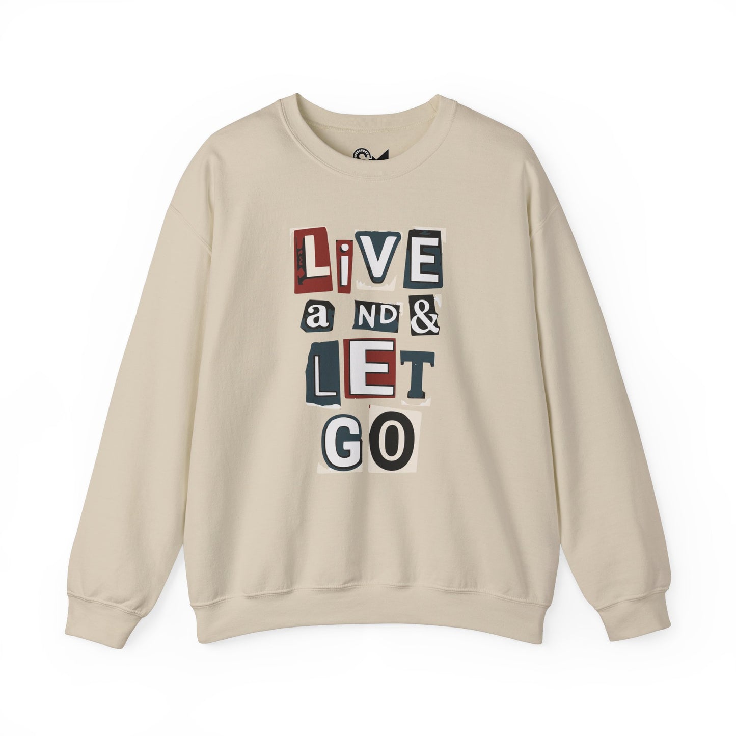 Live and let go Unisex Heavy Blend™ Crewneck Sweatshirt - StyleMZ - Stylemz