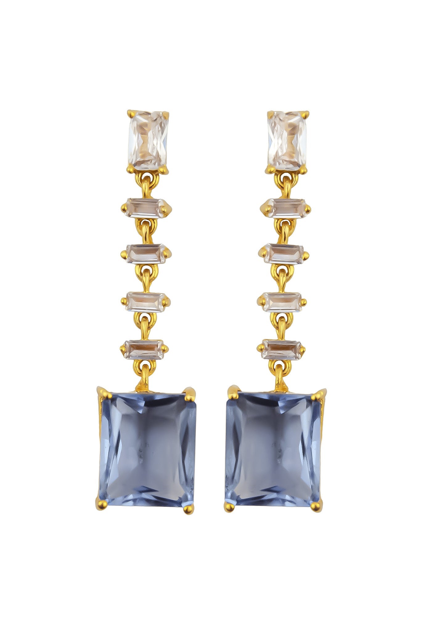 Golden Cruise Benares Earrings - 18K Gold Plated Elegance