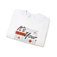 Korea -  It's time find your passion Unisex Heavy Blend™ Crewneck Sweatshirt  - StyleMZ