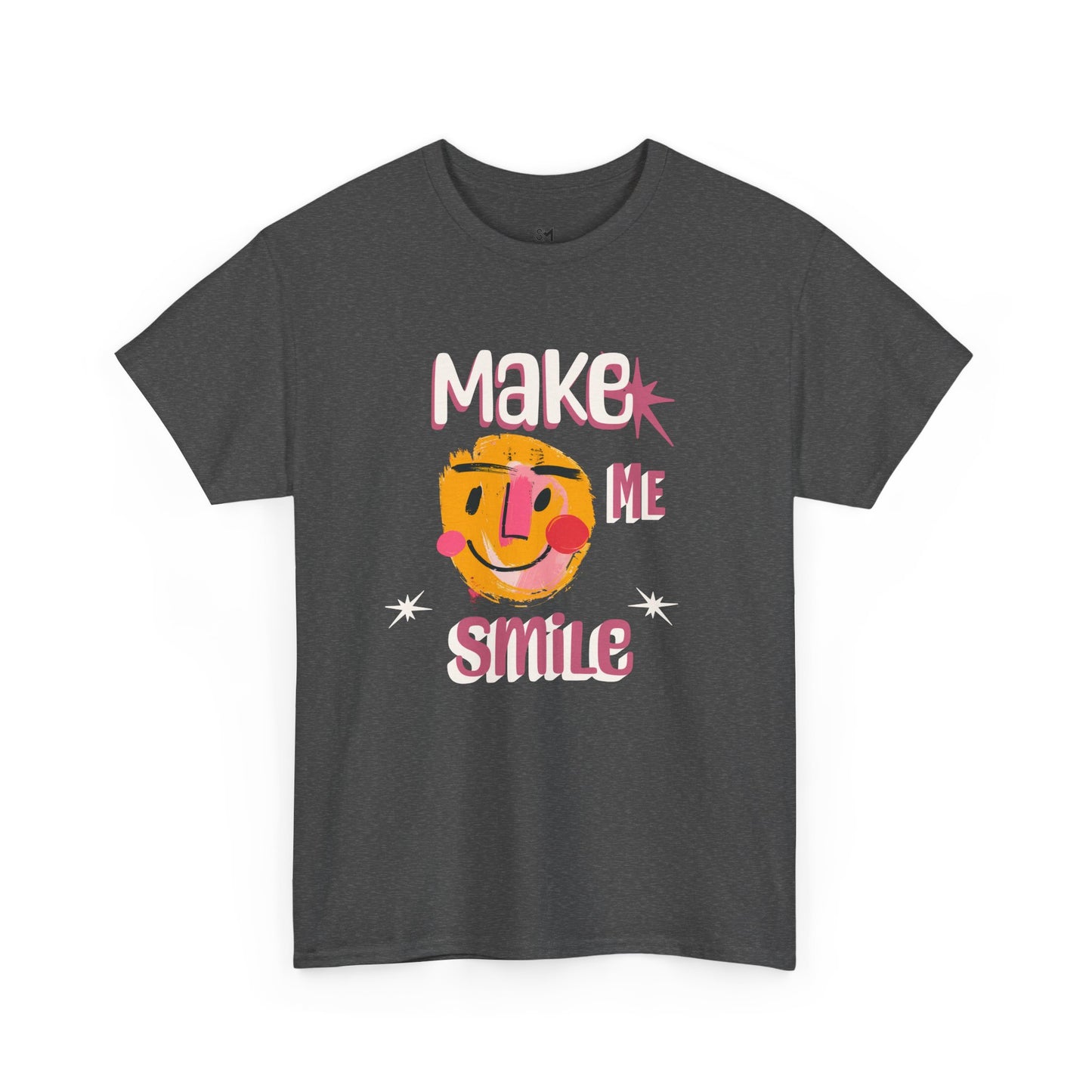 Make me smile Unisex Heavy Cotton Tee - Stylemz