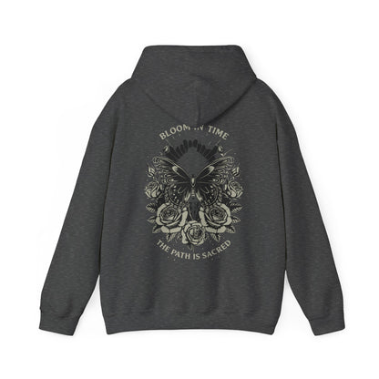 Bloom in Time Unisex Heavy Blend™ Hooded Sweatshirt - StyleMZ - Stylemz