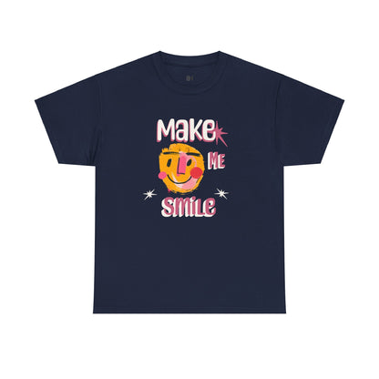 Make me smile Unisex Heavy Cotton Tee - Stylemz