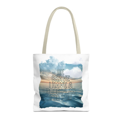 Be brave Tote Bag (AOP) - StyleMZ