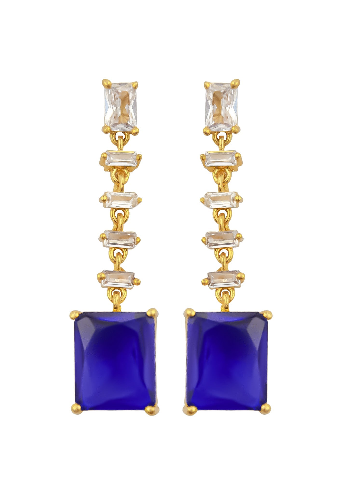 Golden Cruise Benares Earrings - 18K Gold Plated Elegance