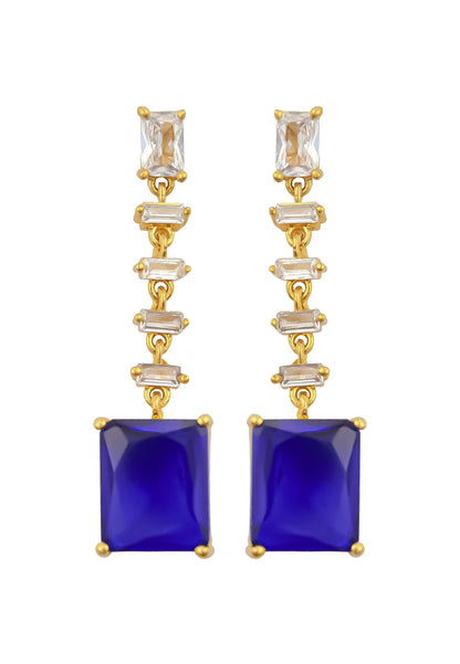 Golden Cruise Benares Earrings - 18K Gold Plated Elegance