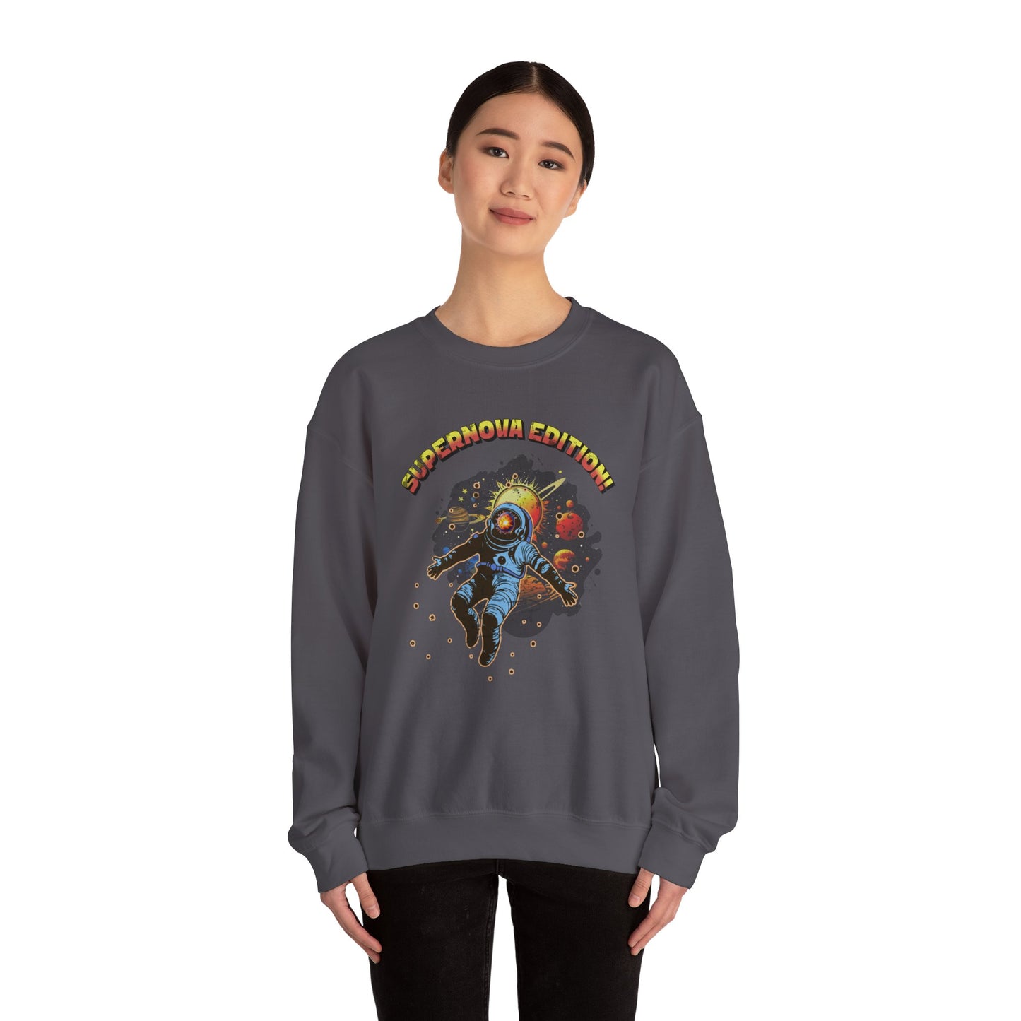 Supernova edition Unisex Heavy Blend™ Crewneck Sweatshirt - StyleMZ