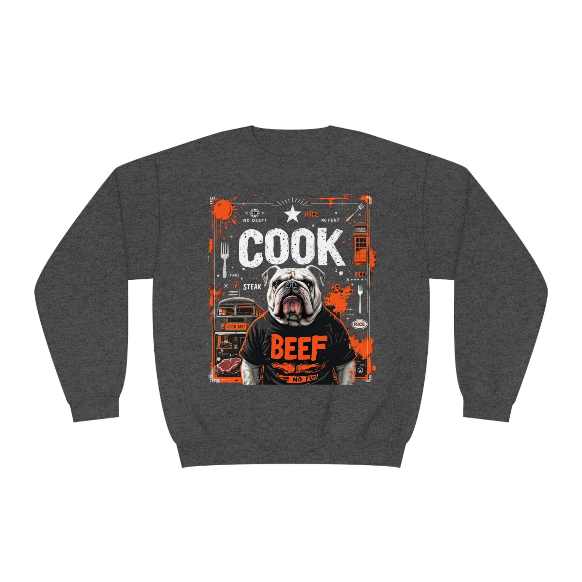 Cook beef Unisex NuBlend® Crewneck Sweatshirt - StyleMZ-Stylemz