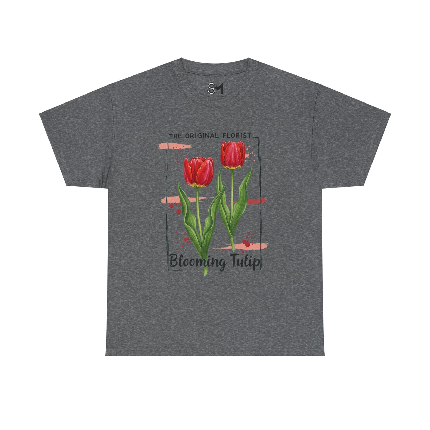 Blooming Tulip Unisex Heavy Cotton Tee