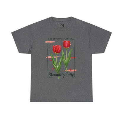 Blooming Tulip Unisex Heavy Cotton Tee