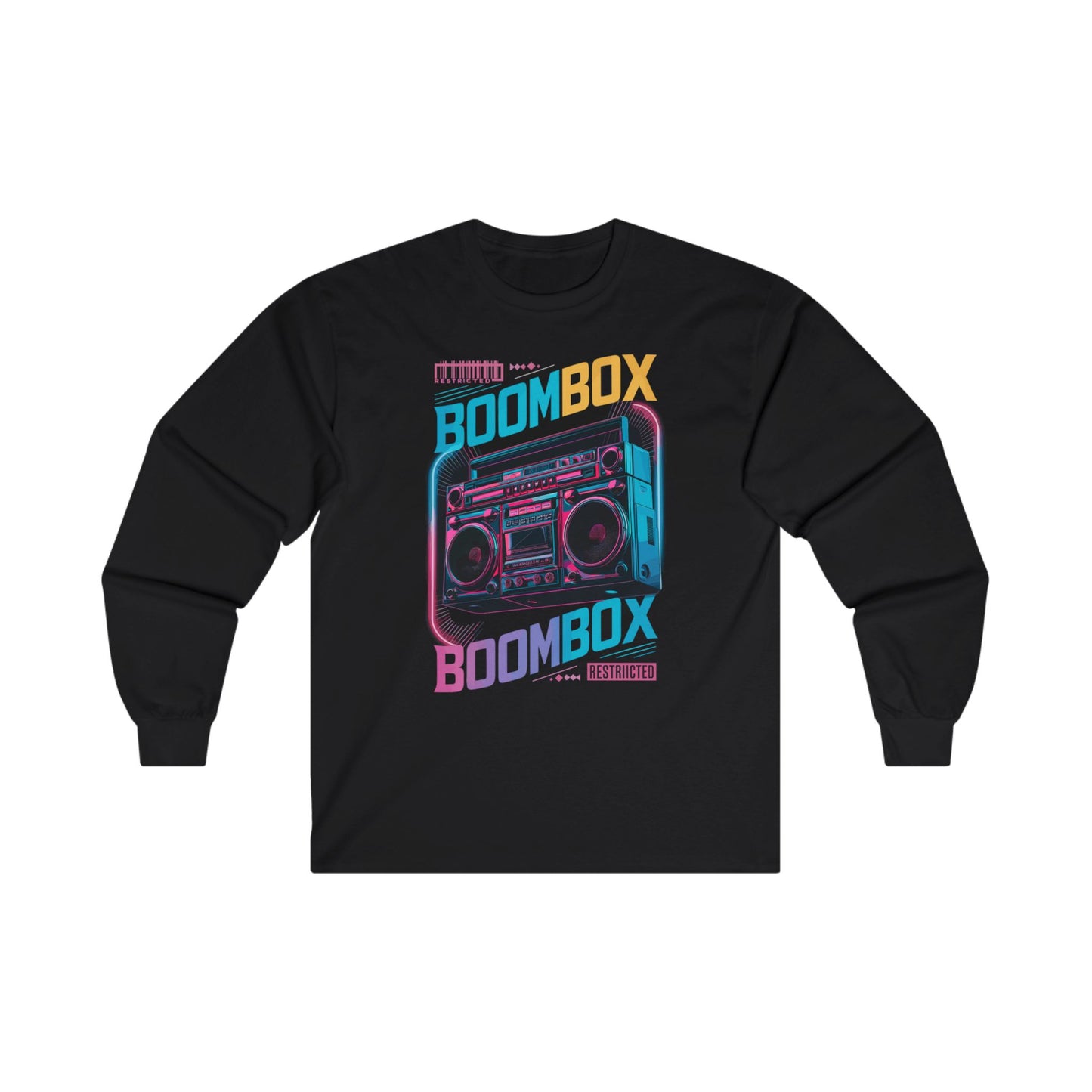 Boom box Unisex Ultra Cotton Long Sleeve Tee - StyleMZ