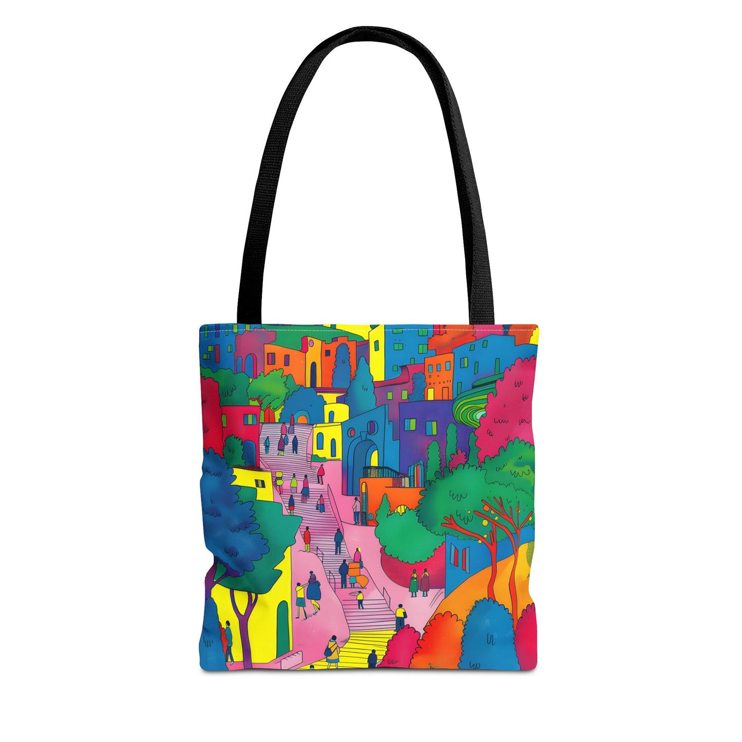 The hillside village in Korea Tote Bag (AOP) - StyleMZ