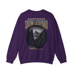 Korea -  Snow leopard Unisex Heavy Blend™ Crewneck Sweatshirt  - StyleMZ