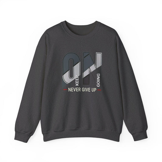 Korea -  Keep going on Unisex Heavy Blend™ Crewneck Sweatshirt  - StyleMZ