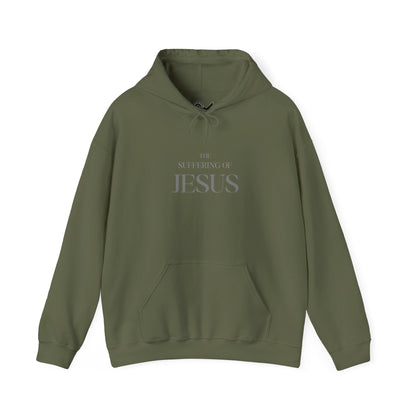 The suffering of Jesus Unisex Heavy Blend™ Hooded Sweatshirt - StyleMZ