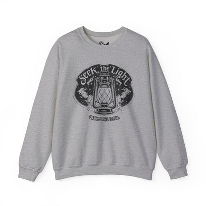 Seek the light Unisex Heavy Blend™ Crewneck Sweatshirt - StyleMZ