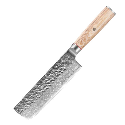 Damascus Steel Hand Kitchen Knife - Premium Quality Blade