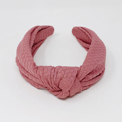 Embossed Charm Headband for Trendy Everyday Style