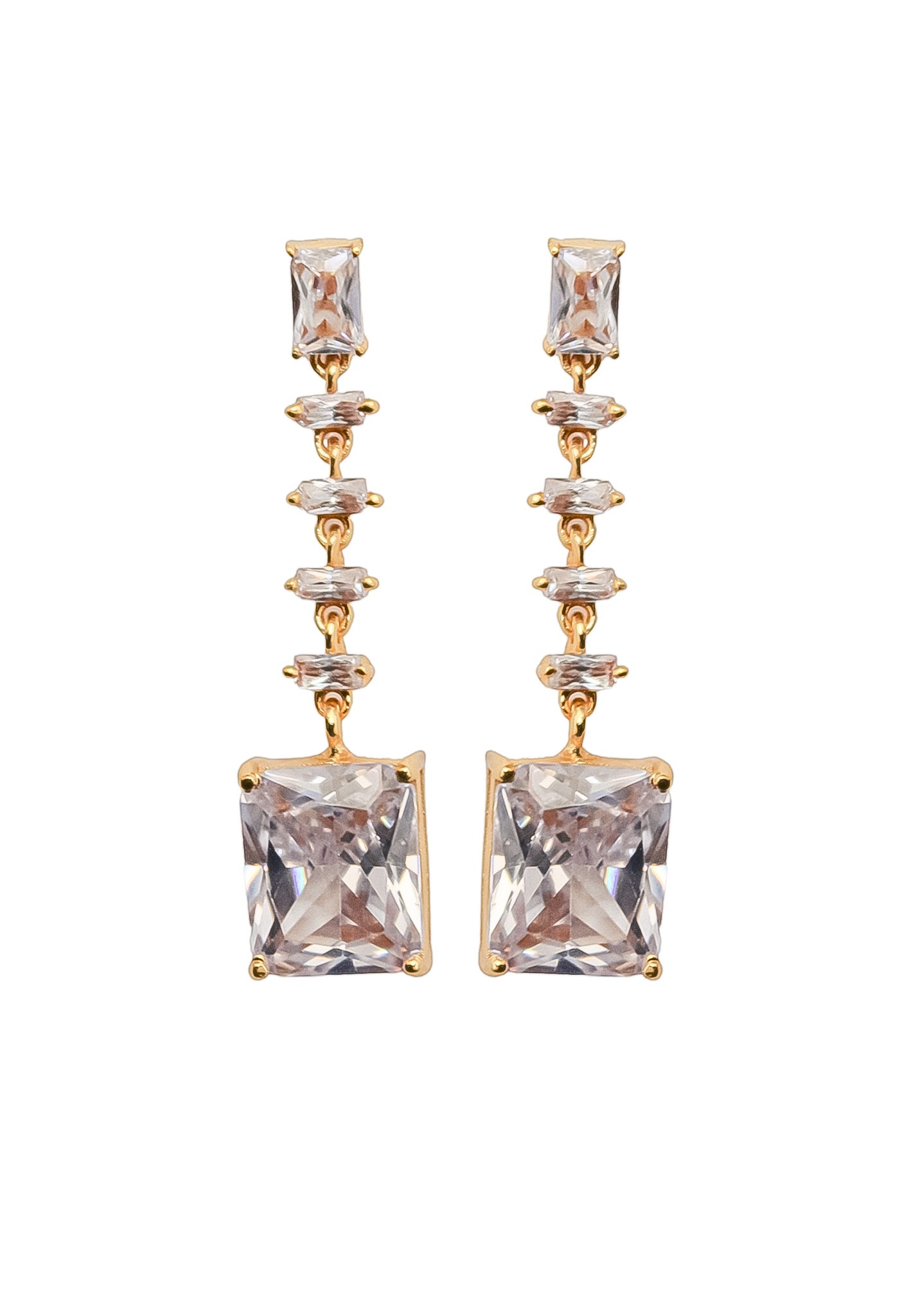 Golden Cruise Benares Earrings - 18K Gold Plated Elegance