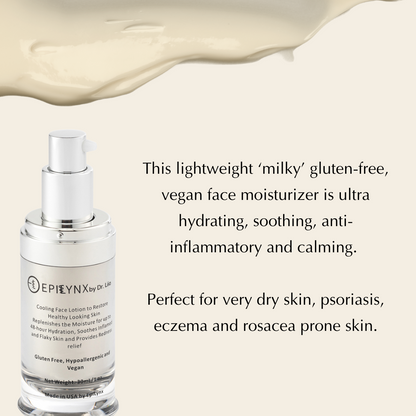 Face Moisturizer for Sensitive and Dry Skin - Vegan & Hydrating