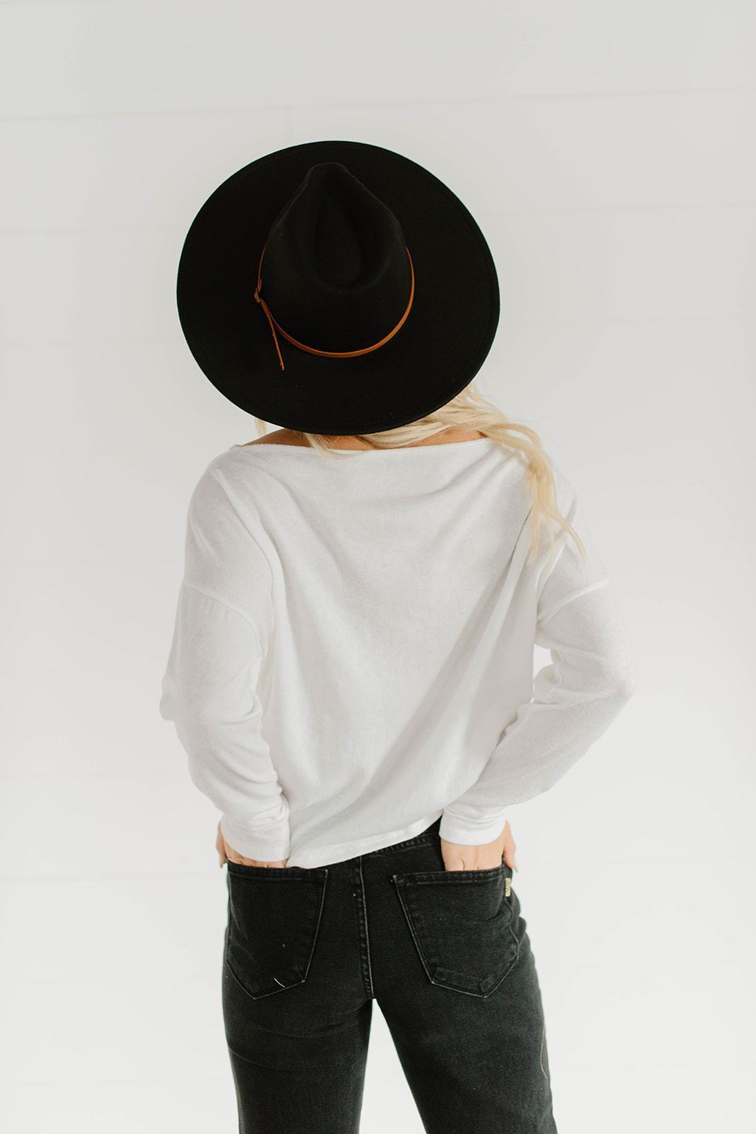 Wide Brim Felt Hat - Stylemz