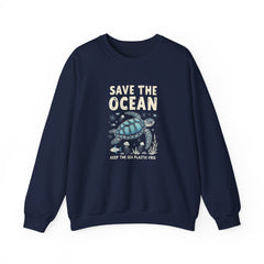 Corea - Sudadera unisex de cuello redondo Heavy Blend™ Save the Ocean - StyleMZ 