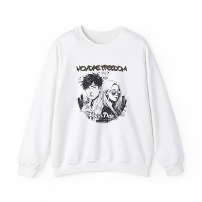 HongDae Freedom Unisex Heavy Blend™ Crewneck Sweatshirt - StyleMZ