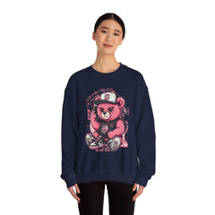 Corea - Sudadera unisex de cuello redondo Heavy Blend™ de Talk to the Paw - StyleMZ 