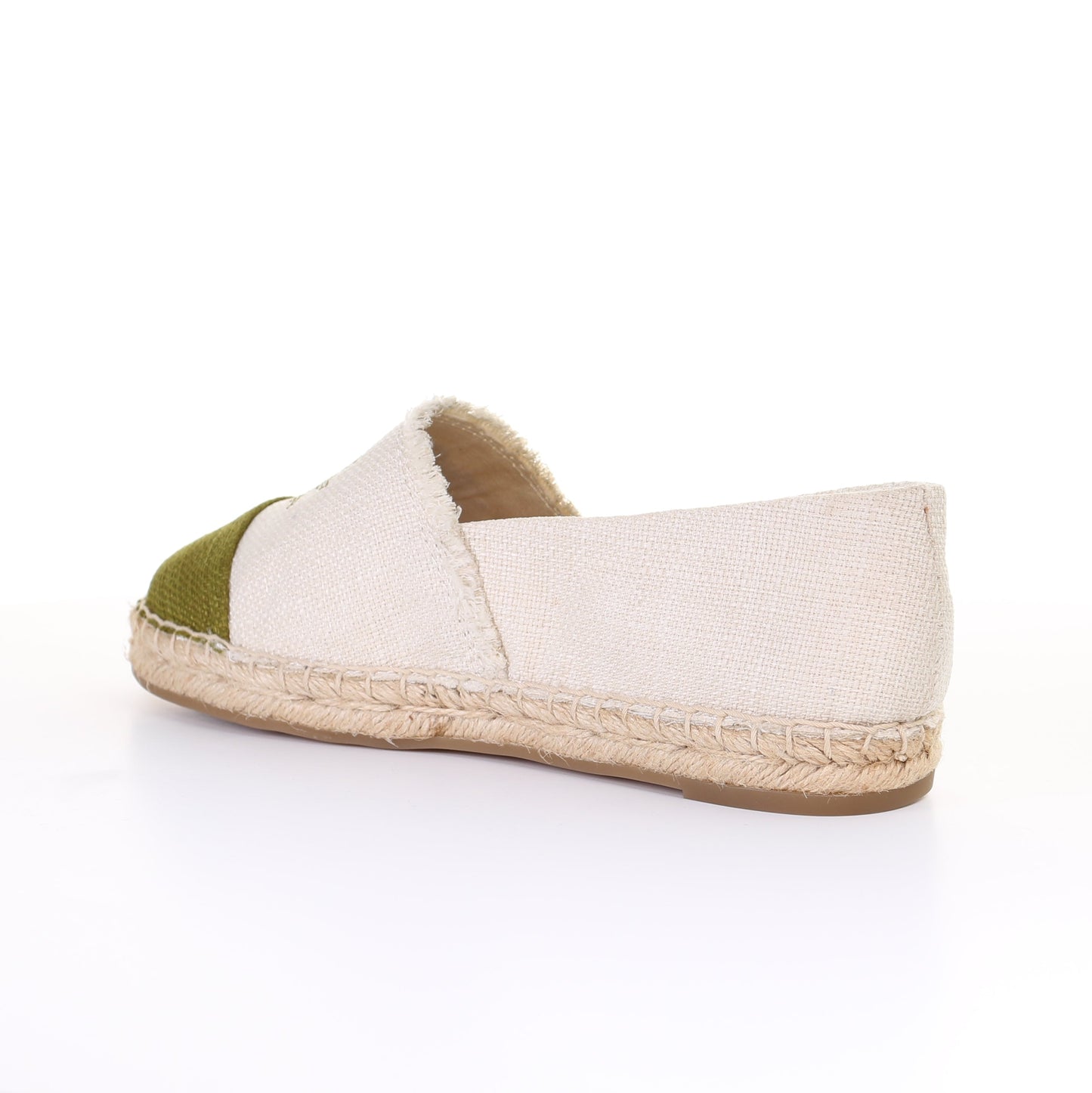 Twotone Espadrilles-Green with Lightweight Comfort