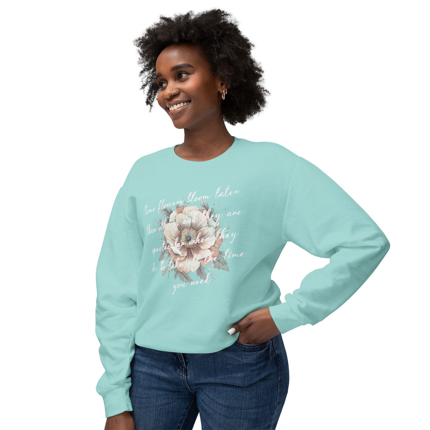 Korea -  Unisex Lightweight Crewneck Sweatshirt  - StyleMZ