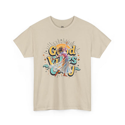 Good vibes only Unisex Heavy Cotton Tee - Stylemz