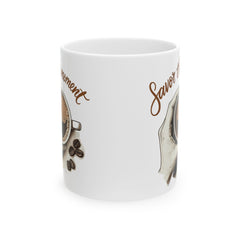 StyleMZ -  Savor the moment2 Ceramic Mug, (11oz, 15oz)  - StyleMZ