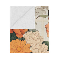 Korea -  In the quiet whispers of the garden Microfiber Blanket  - StyleMZ