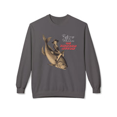 Korea -  Riding the Waves of Imagination Unisex Midweight Softstyle Fleece Crewneck Sweatshirt  - StyleMZ