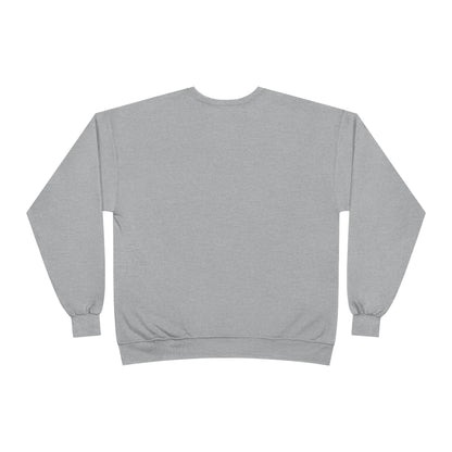 Reading the caotic world alone Unisex EcoSmart® Crewneck Sweatshirt - StyleMZ