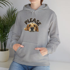 Sudadera unisex con capucha de mezcla pesada Please - Corea - StyleMZ 