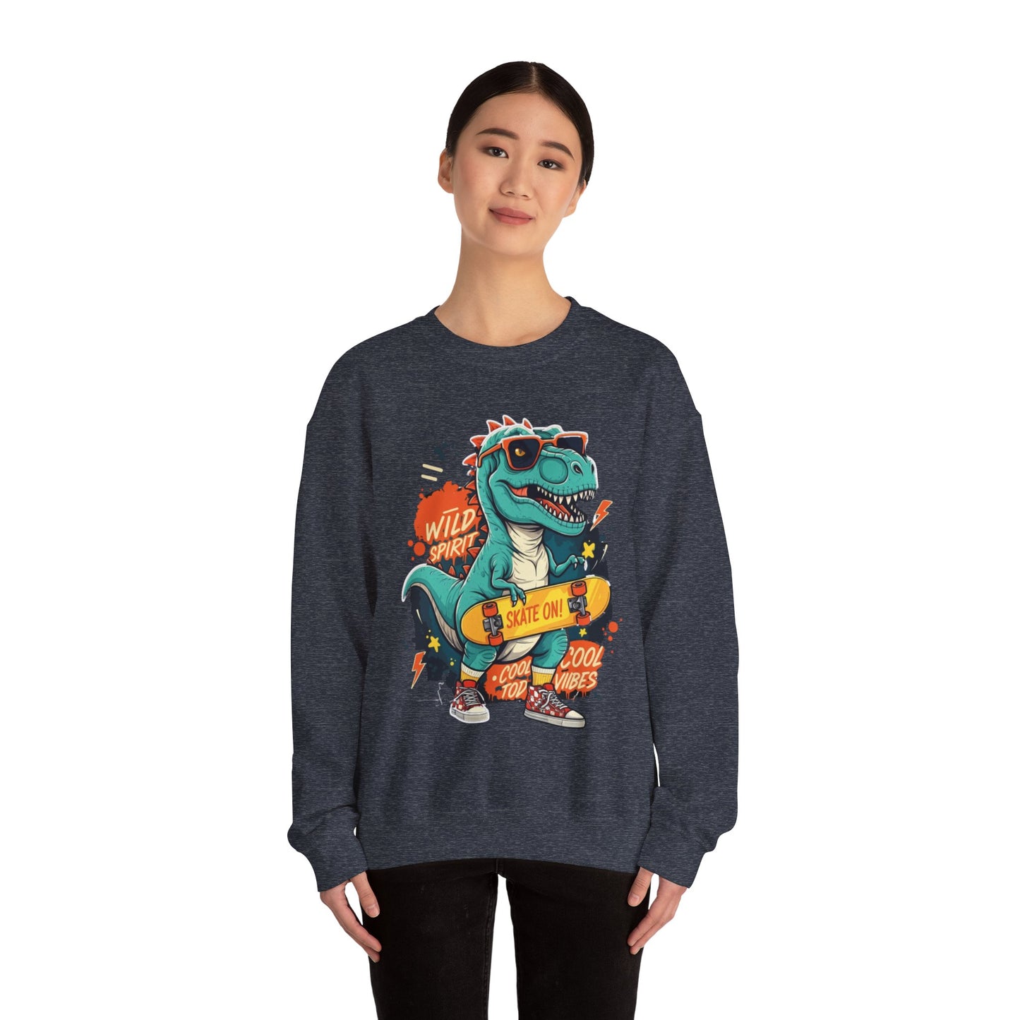 Wild street Unisex Heavy Blend™ Crewneck Sweatshirt - StyleMZ