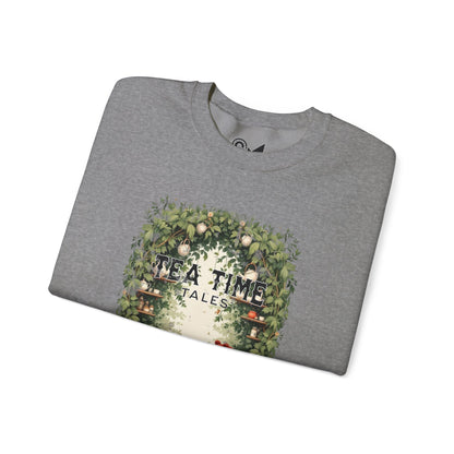 Tea time tales Unisex Heavy Blend™ Crewneck Sweatshirt - StyleMZ