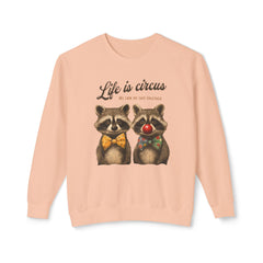 Korea -  Life is circus Unisex Lightweight Crewneck Sweatshirt  - StyleMZ