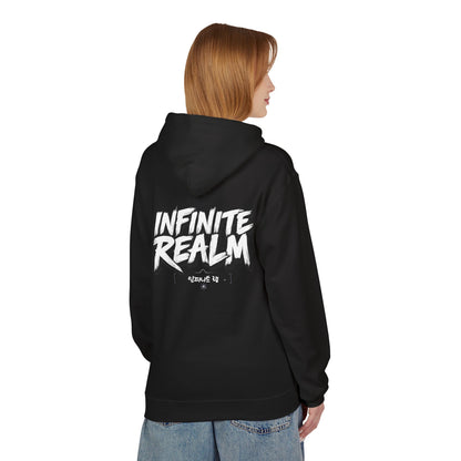 Unisex Infinite Realm Fleece Hoodie - Cozy Streetwear for All Seasons