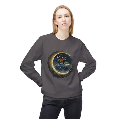 Sister of the moon Unisex Midweight Softstyle Fleece Crewneck Sweatshirt - StyleMZ