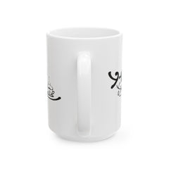 StyleMZ - Taza de cerámica con forma de taza de café (11 oz, 15 oz) - StyleMZ 