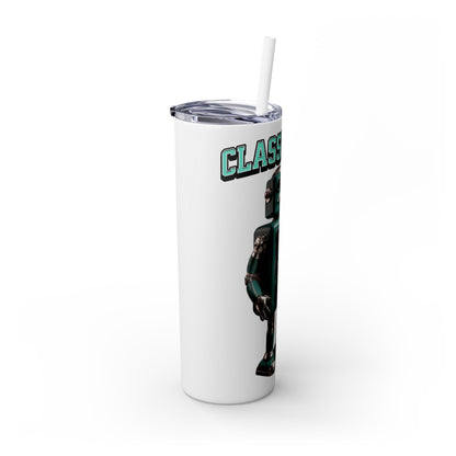 Classic Tech Skinny Tumbler with Straw, 20oz - StyleMZ