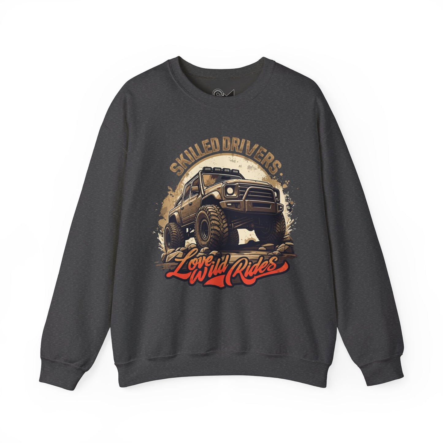 Skilled driver Unisex Heavy Blend™ Crewneck Sweatshirt - StyleMZ