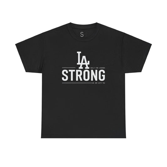 LA Strong Unisex Heavy Cotton Tee - Stylemz