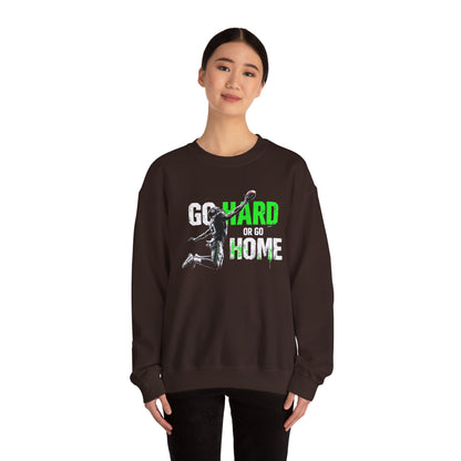 Go hard or go home2 Unisex Heavy Blend™ Crewneck Sweatshirt - StyleMZ