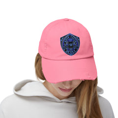 Korea -  K-POP LOVER Unisex Distressed Cap  - StyleMZ