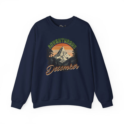 Adventurous December Unisex Heavy Blend™ Crewneck Sweatshirt - StyleMZ