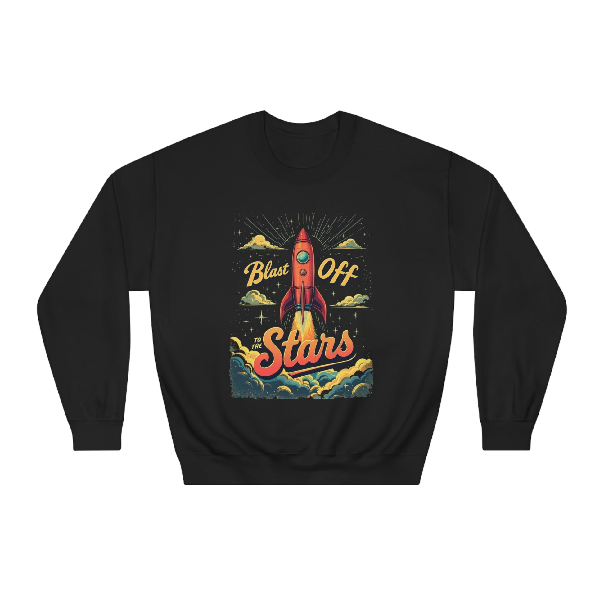 Blast off Unisex DryBlend® Crewneck Sweatshirt - StyleMZ-Stylemz